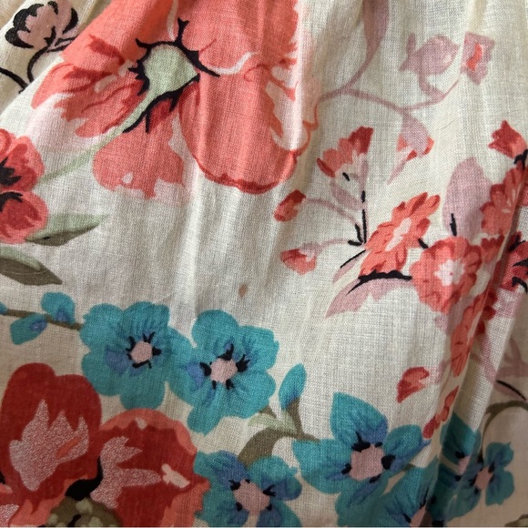 100% Cotton Floral Ruffle Sundress - Picture 14 of 16